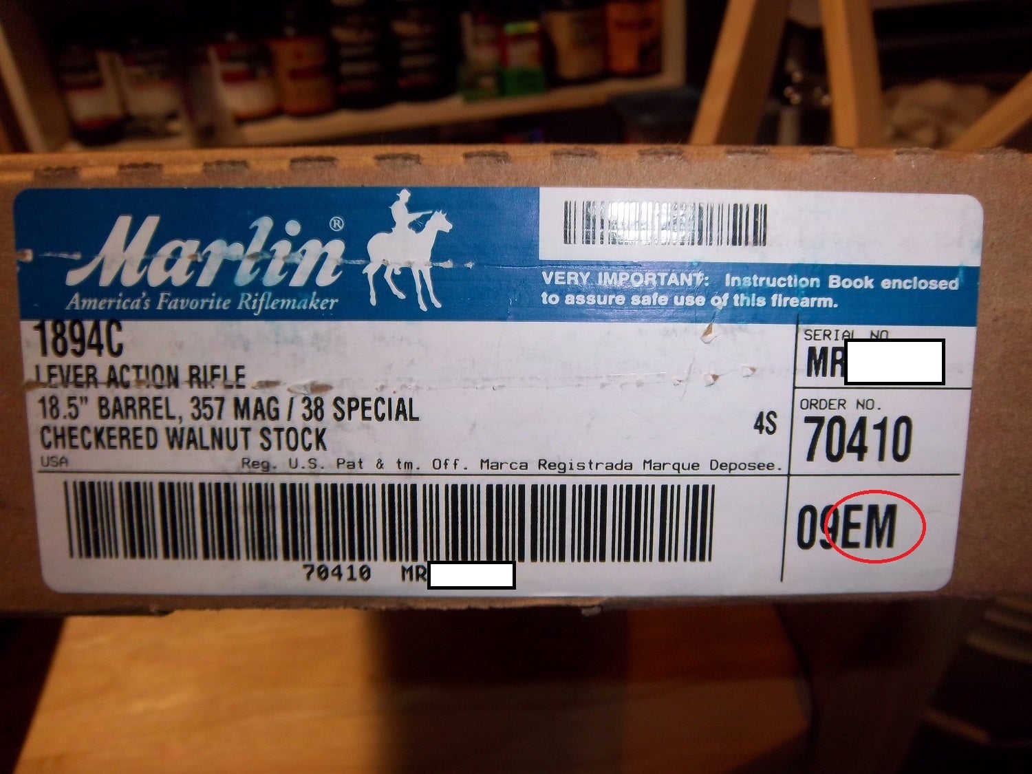Guide marlin serial number Marlin Serial