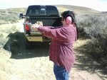 Ms. Annie with her Ruger SS Bearcat 22lr.jpg
