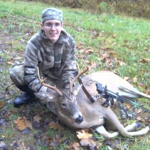Nov 2017 - Son’s first buck with a bow